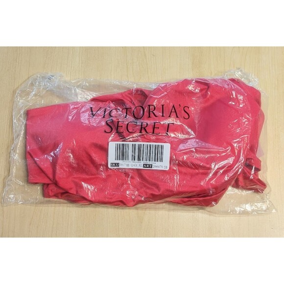 NWT Victoria's Secret Swim XL Wild Strawberry Twist Monokini One-Piece Swimsuit - Picture 6 of 6